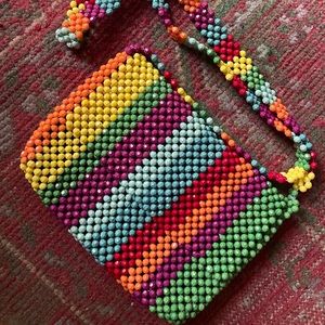 Cynthia Rowley Beaded Crossbody Bag